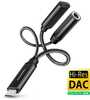 USB helikaardi adapter Axagon ADA-HCPD, USB-C, Hi-Res DAC