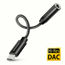 Väline helikaart AXAGON ADA-HC, USB-C, 32bit DAC, 384kHz