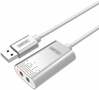 USB helikaart Unitek Y-247A, hõbe