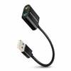 USB helikaart Axagon ADA-12, must