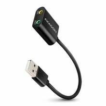 USB helikaart Axagon ADA-12, must