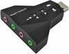 USB helikaart Savio AK-08, must