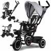 Kolmerattaline jalgratas Tiny Bike 3in1 SP0650 SZ, must/hall