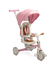 Kolmerattaline jalgratas Toyz Faro TOYZ-0362-IKS2, valge/roosa