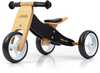 Kolmerattaline jooksuratas Milly Mally JAKE Classic Black 2in1