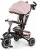 Kolmerattaline jalgratas Milly Mally Stanley Rubber, roosa