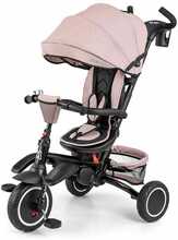 Kolmerattaline jalgratas Milly Mally Stanley Rubber, roosa