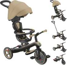 Kolmerattaline jalgratas Globber Explorer Trike 4 In 1 632-231-4, beež
