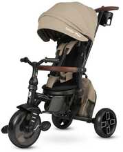 Kolmerattaline jalgratas Qplay Comfo Max, Coffee