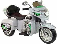 Ühekohaline elektrimootorratas lastele Lean Toys Goldwing NEL-R1800GS, hall
