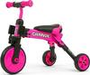 Kolmerattaline jalgratas Milly Mally Grande 2in1, roosa