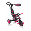 Kolmerattaline jalgratas Globber Trike Explorer 4in1 632-110, roosa