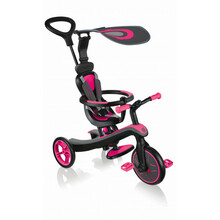 Kolmerattaline jalgratas Globber Trike Explorer 4in1 632-110, roosa