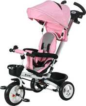 Kolmerattaline jalgratas Homcom 6-in-1, roosa