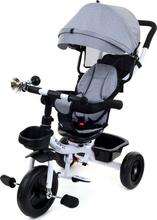 Kolmerattaline jalgratas Funfit Twist 2676, valge/must/hall