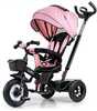 Kolmerattaline jalgratas Milly Mally Movi, must/roosa