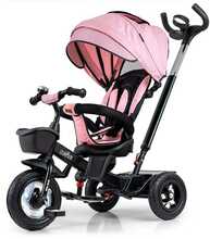 Kolmerattaline jalgratas Milly Mally Movi, must/roosa