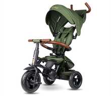 Kolmerattaline jalgratas Qplay Rito Deluxe Rubber, Olive
