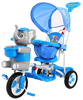Kolmerattaline jalgratas Happy Blue Elephant, sinine
