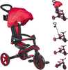 Kolmerattaline jalgratas Globber Explorer Trike Foldable 4 In 1 732-102, punane