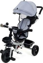 Kolmerattaline jalgratas Funfit Kids Twist 4in1, hall, hall raam