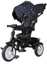 Kolmerattaline jooksuratas Lorelli Neo Air, Black Crown
