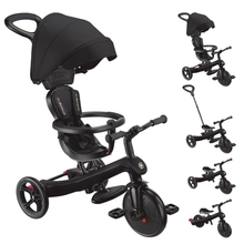 Kolmerattaline jalgratas Globber Explorer Trike 4in1 634-120, must
