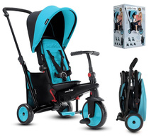 Kolmerattaline jalutuskäru Smart Trike STR3 Plus, sinine, 5021833
