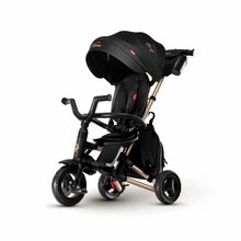 Kolmerattaline kokkupandav QPlay Nova+Rubber Gold, must