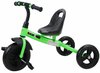 Kolmerattaline jalgratas Bottari Bimbo Bike Cosmo 77810, must/roheline