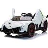 Laste elektriauto Ramiz Lamborghini Veneno, valge