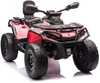 Laste elektriline ATV Lean Cars Can Am Outlander 4x4, heleroosa