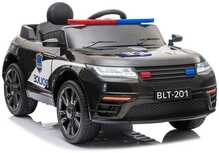 Laste politsei elektriauto Lean Cars BLT-201, must