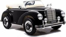Kahekohaline laste elektriauto Lean Cars Mercedes 300S LS-618, must lakk