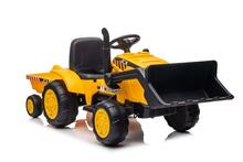 Laste elektriline traktor Lean Cars S617, kollane