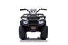 Ühekohaline laste elektriline ATV Lean Cars Quad JC915, valge