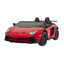 Laste elektriauto Ramiz Lamborghini Aventador SV, punane