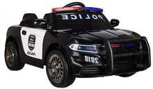 Laste elektriauto Lean Cars Police JC 666/3772, must, 2x35W mootorid