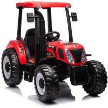 Laste elektriauto Lean Cars Traktor A011 24V, punane