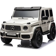 Laste elektriauto Ramiz Mercedes Benz G63 AMG XXL STRONG MP4, valge