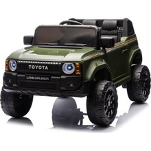 Laste elektriauto Ramiz Toyota Land Cruiser PRADO, roheline