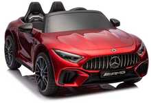 Kahene laste elektriauto Lean Cars Mercedes AMG SL63, punane
