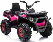 Akutoitel neljarattaline laste ATV XMX607, roosa
