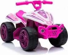 Laste elektriline ATV Lean Cars TR1805, valge-roosa