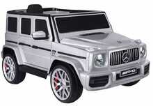 Laste elektriauto Lean Cars Mercedes G63 S306-1, hõbedane