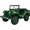 Laste elektriauto Ramiz Retro Military 4x4, roheline