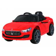 Laste elektriauto Maserati Ghibli, punane