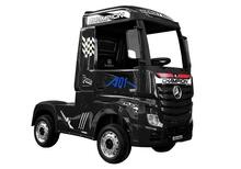 Laste elektriauto veok Lean Cars Mercedes Actros, must lakitud MP4-ga
