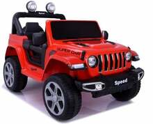Kahekohaline laste elektriauto Lean Toys FT-938, punane