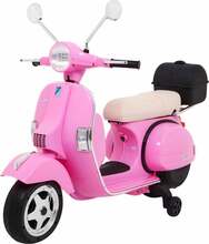 Laste elektriline motoroller Ramiz Vespa, roosa